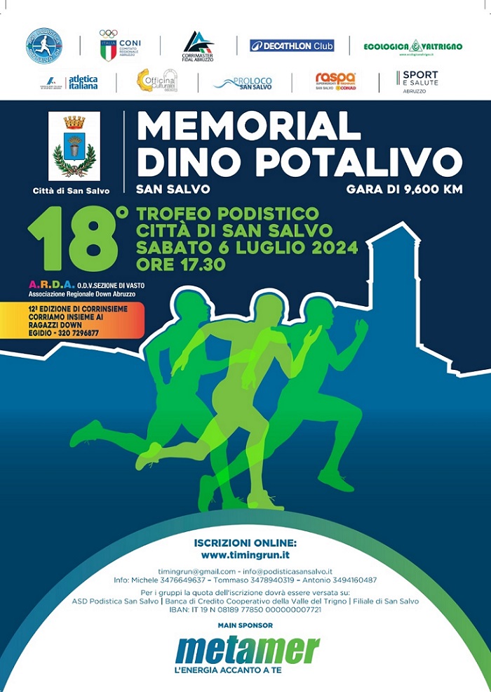 MEMORIAL POTALIVO  6 LUGLIO 2024